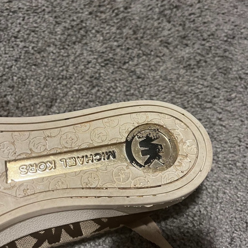 Michael Kors Brown Monogram woman Sneakers - Picture 3 of 3